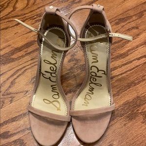 Sam Edelman ankle strap heels